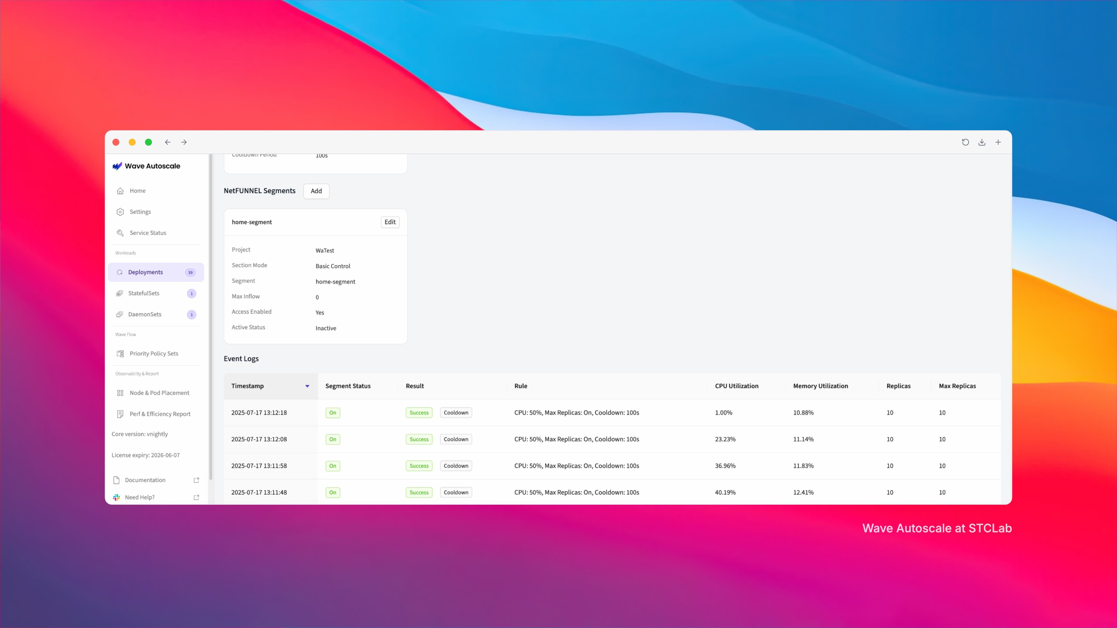 NetFUNNEL Integration Logs