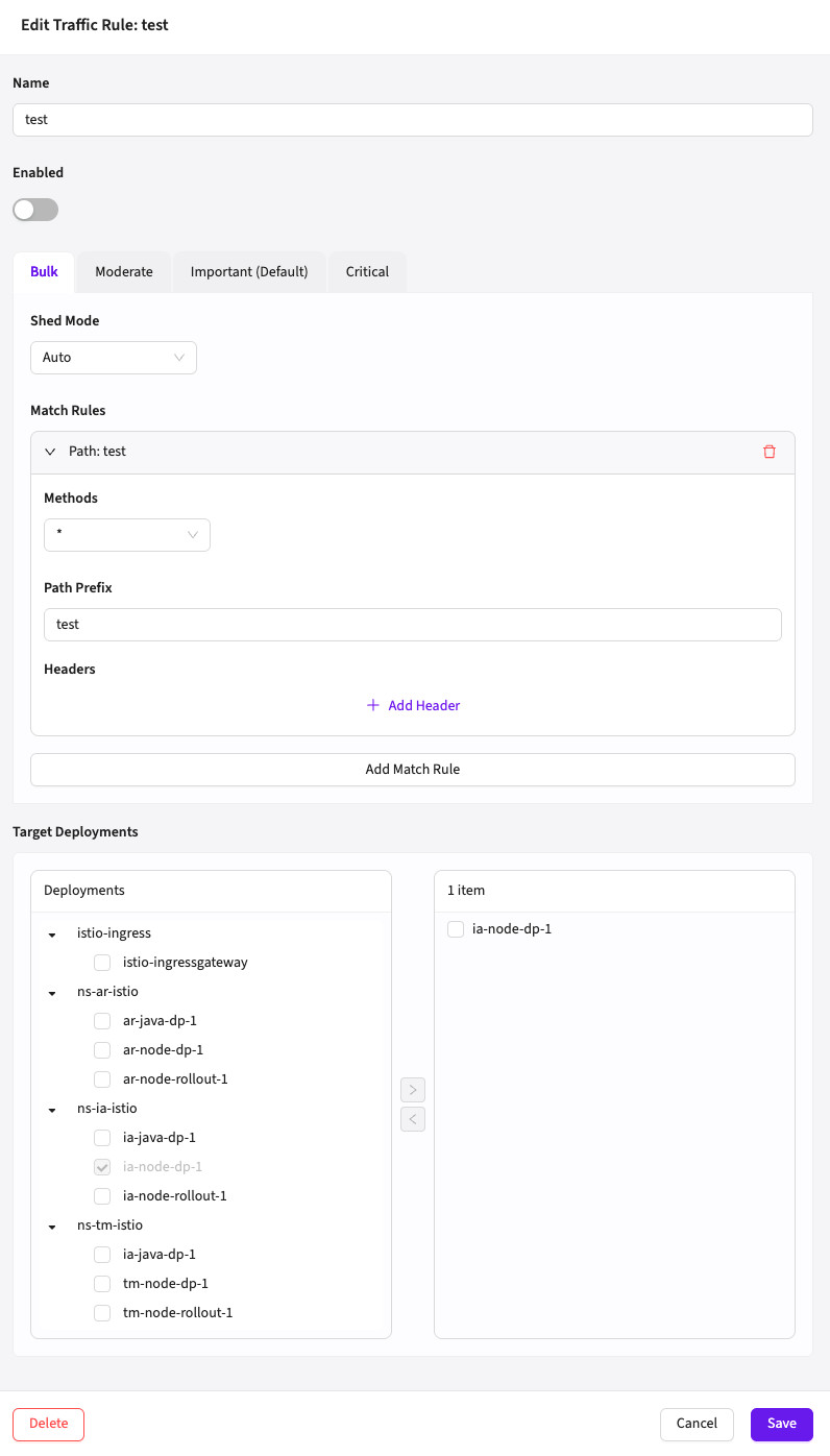 Create Policy Set Drawer